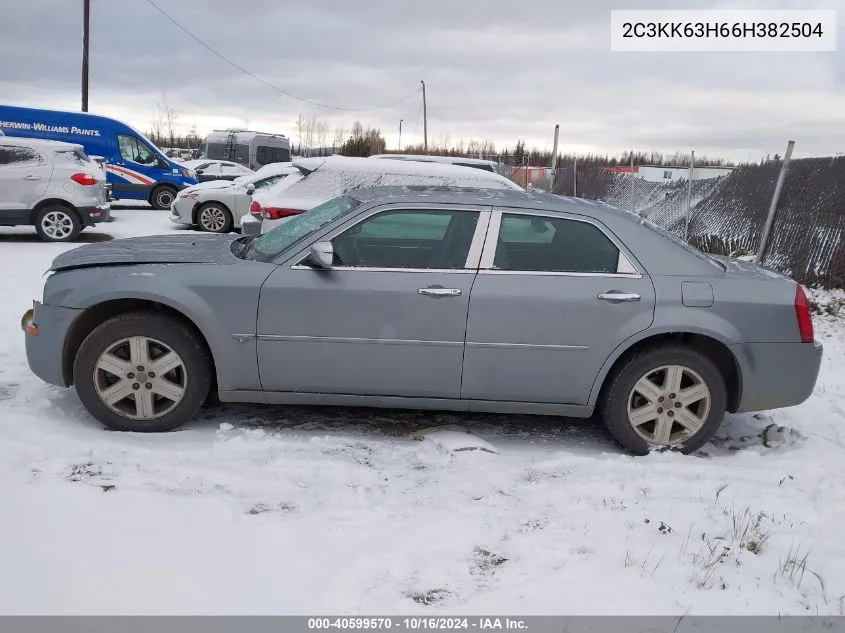 2006 Chrysler 300C VIN: 2C3KK63H66H382504 Lot: 40599570