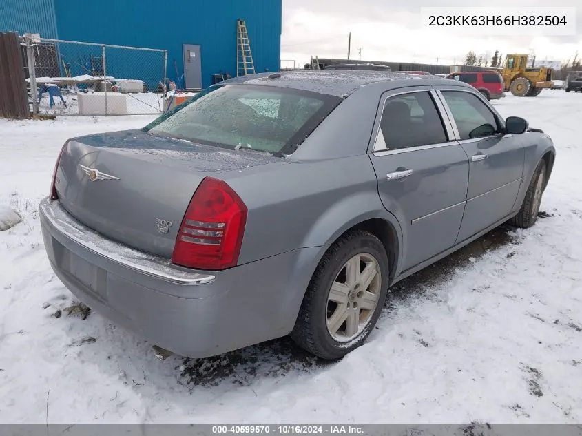 2006 Chrysler 300C VIN: 2C3KK63H66H382504 Lot: 40599570