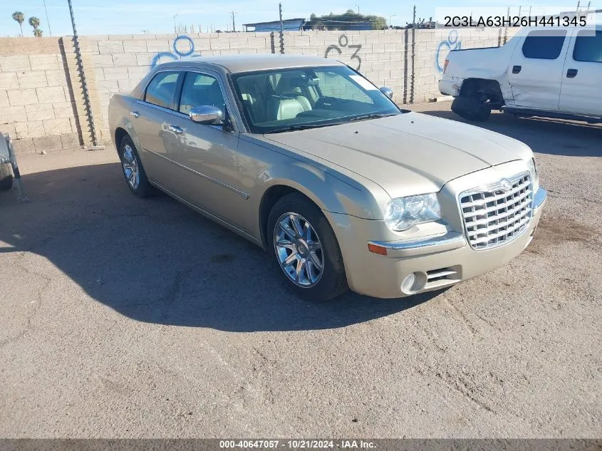 2006 Chrysler 300C VIN: 2C3LA63H26H441345 Lot: 40647057