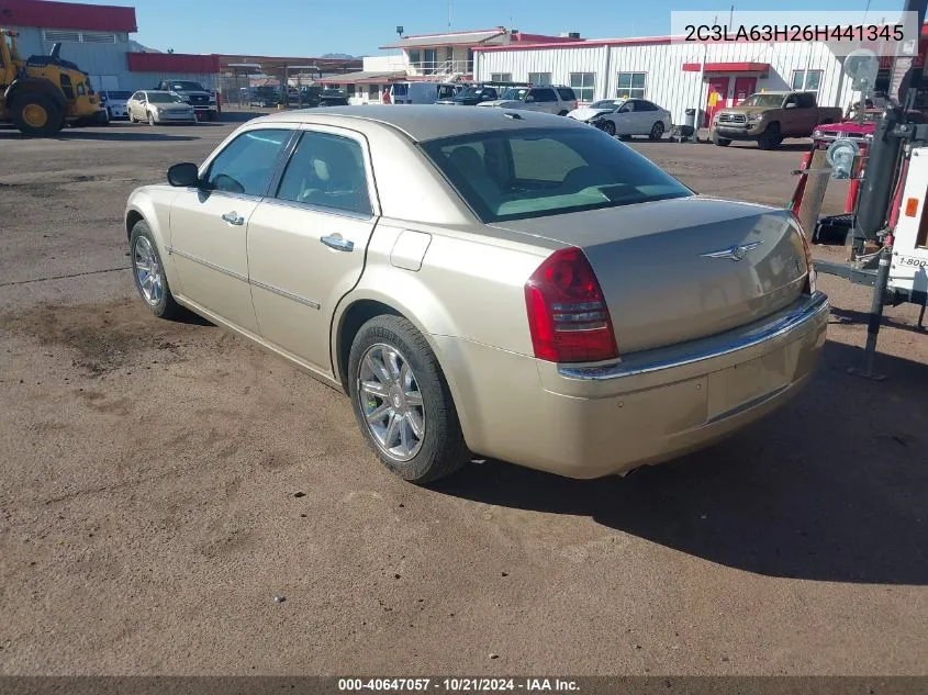 2006 Chrysler 300C VIN: 2C3LA63H26H441345 Lot: 40647057