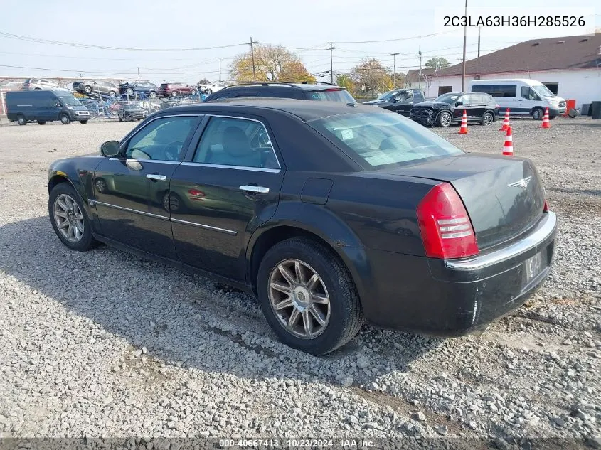 2006 Chrysler 300C VIN: 2C3LA63H36H285526 Lot: 40667413