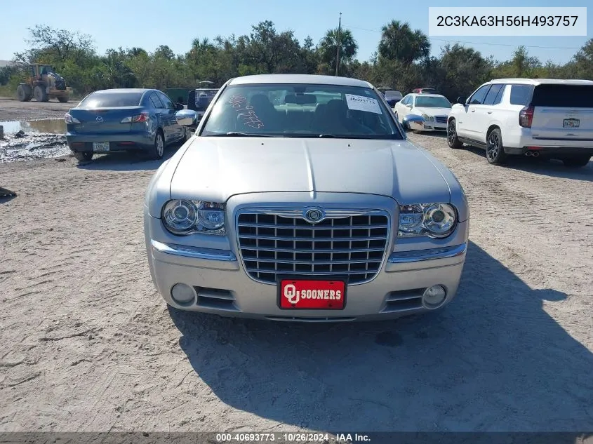 2006 Chrysler 300C VIN: 2C3KA63H56H493757 Lot: 40693773