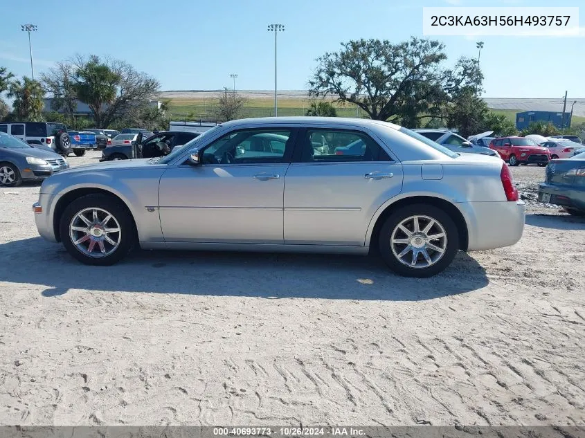 2006 Chrysler 300C VIN: 2C3KA63H56H493757 Lot: 40693773