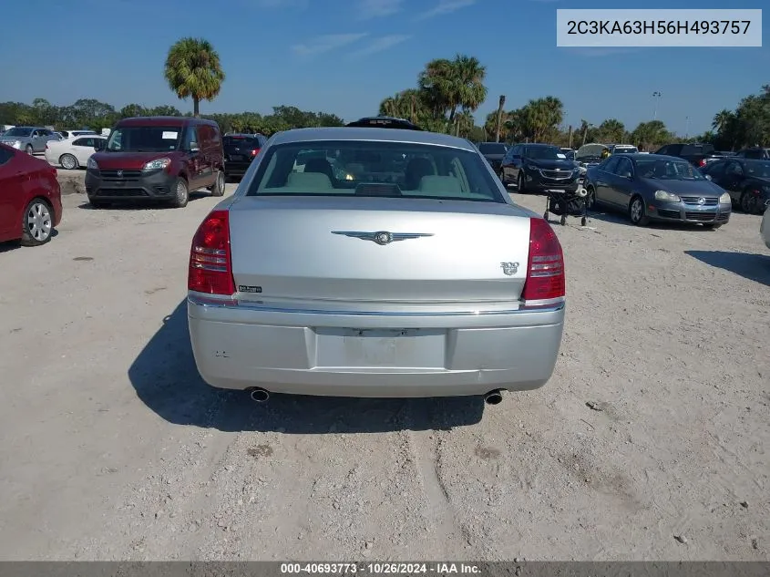 2006 Chrysler 300C VIN: 2C3KA63H56H493757 Lot: 40693773