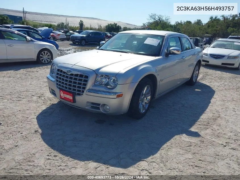 2006 Chrysler 300C VIN: 2C3KA63H56H493757 Lot: 40693773