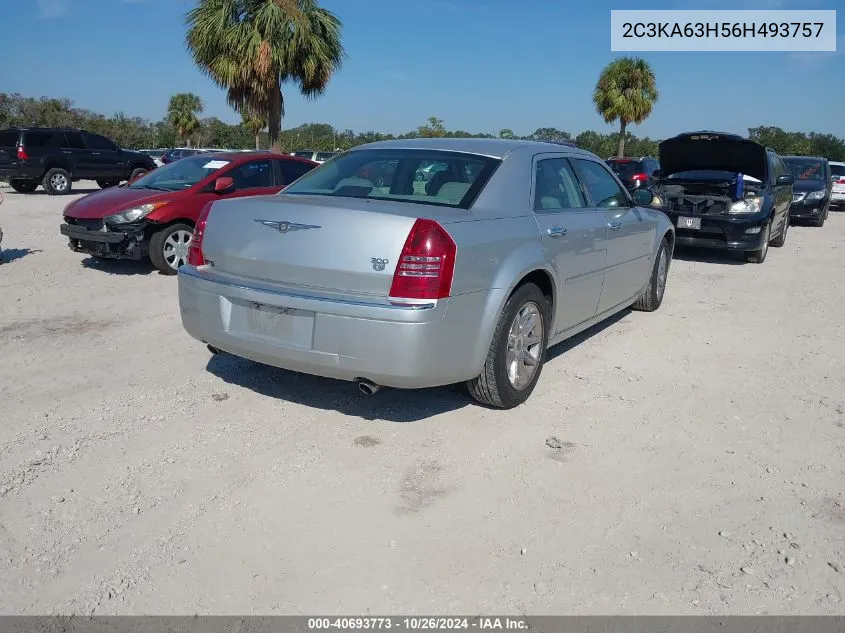 2006 Chrysler 300C VIN: 2C3KA63H56H493757 Lot: 40693773