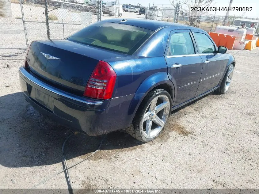 2006 Chrysler 300C VIN: 2C3KA63H46H290682 Lot: 40721745