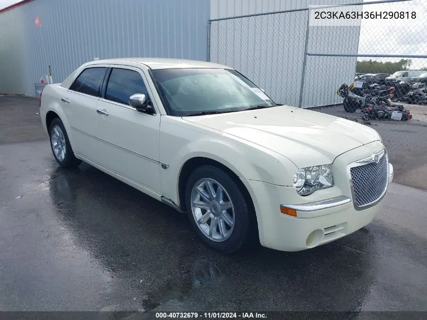 2006 Chrysler 300C VIN: 2C3KA63H36H290818 Lot: 40732679