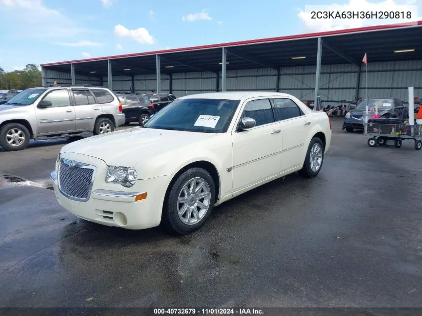 2006 Chrysler 300C VIN: 2C3KA63H36H290818 Lot: 40732679