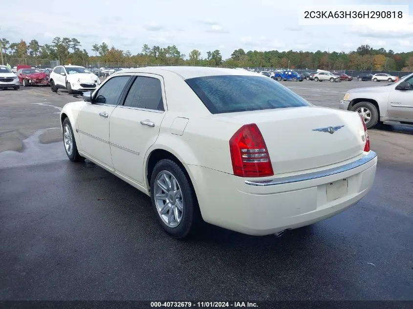 2006 Chrysler 300C VIN: 2C3KA63H36H290818 Lot: 40732679