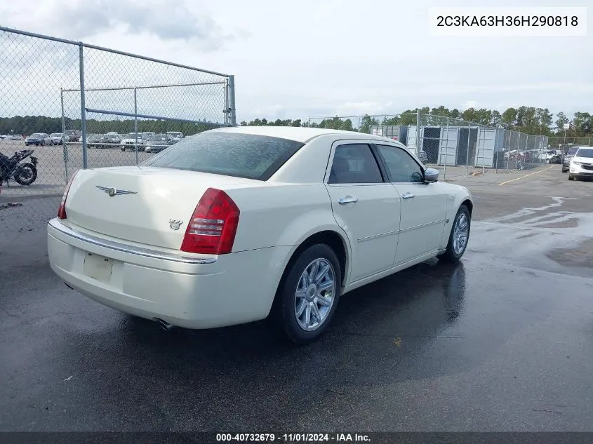 2006 Chrysler 300C VIN: 2C3KA63H36H290818 Lot: 40732679