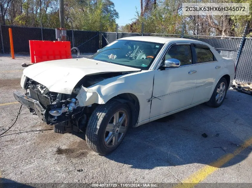 2006 Chrysler 300C VIN: 2C3LK63HX6H345072 Lot: 40737720