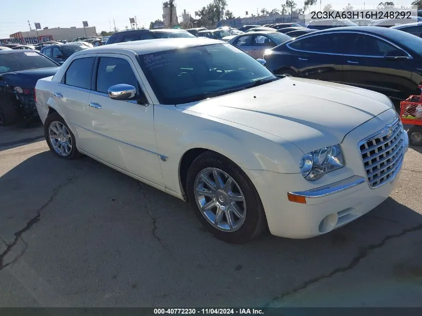 2006 Chrysler 300C VIN: 2C3KA63H16H248292 Lot: 40772230