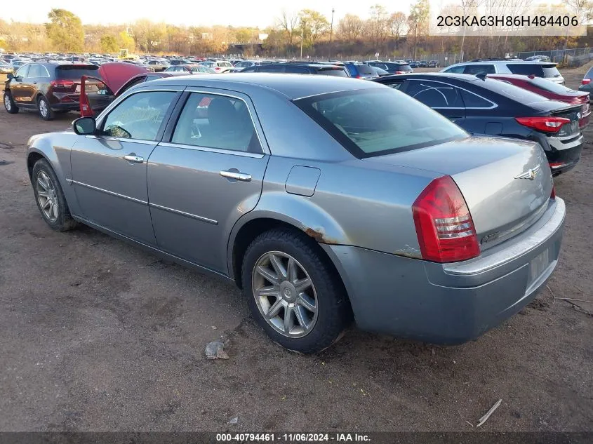 2006 Chrysler 300C VIN: 2C3KA63H86H484406 Lot: 40794461