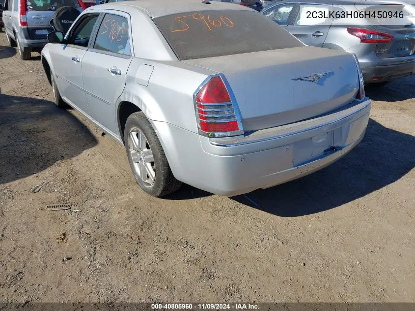 2006 Chrysler 300C VIN: 2C3LK63H06H450946 Lot: 40805960