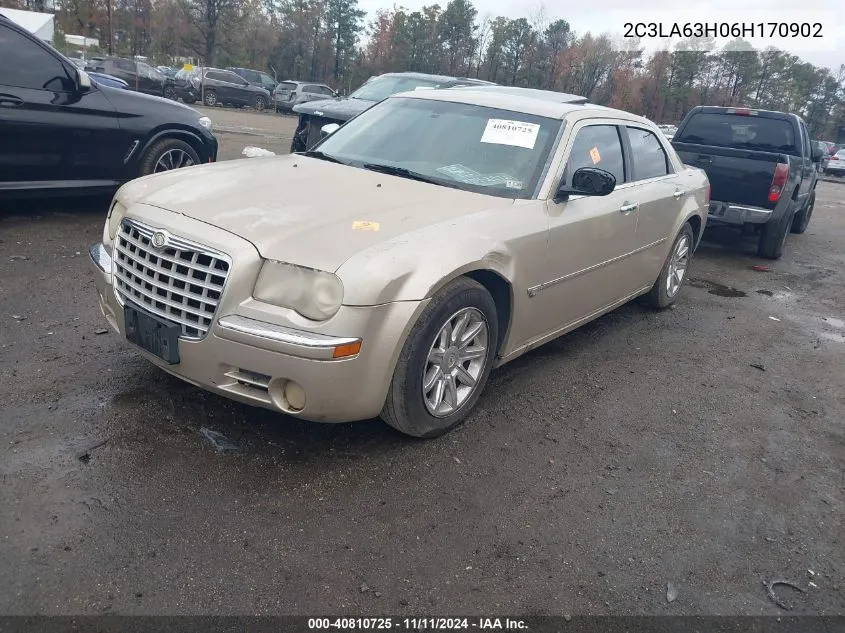 2006 Chrysler 300C VIN: 2C3LA63H06H170902 Lot: 40810725