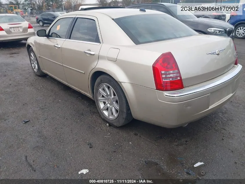 2006 Chrysler 300C VIN: 2C3LA63H06H170902 Lot: 40810725