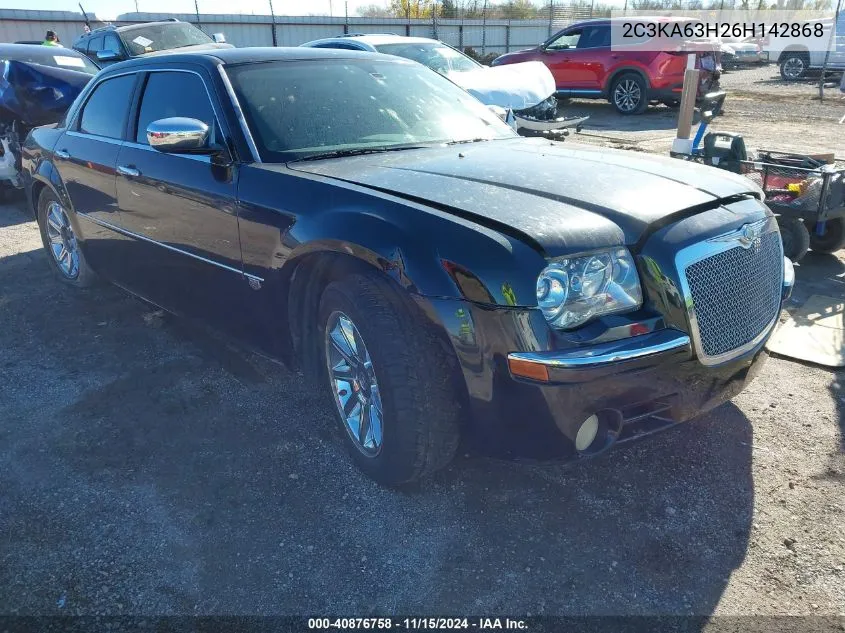 2006 Chrysler 300C VIN: 2C3KA63H26H142868 Lot: 40876758