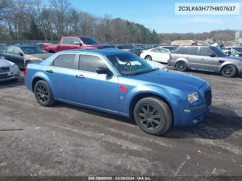 2C3LK63H77H807637 2007 Chrysler 300C