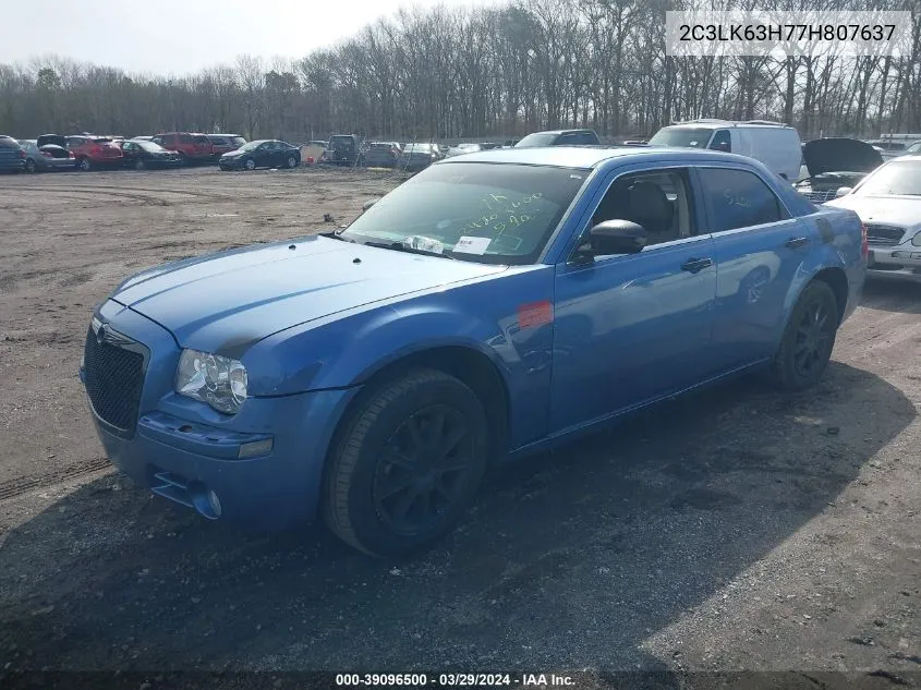 2C3LK63H77H807637 2007 Chrysler 300C