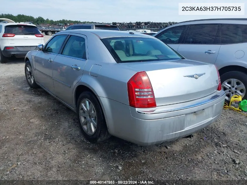 2007 Chrysler 300C VIN: 2C3KA63H37H705735 Lot: 40147553