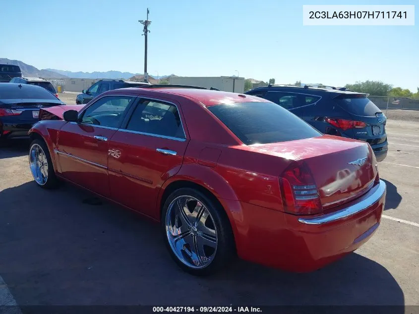 2007 Chrysler 300C VIN: 2C3LA63H07H711741 Lot: 40427194