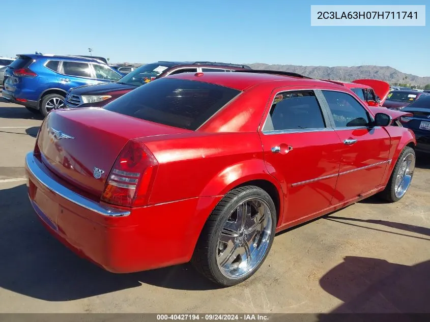 2007 Chrysler 300C VIN: 2C3LA63H07H711741 Lot: 40427194