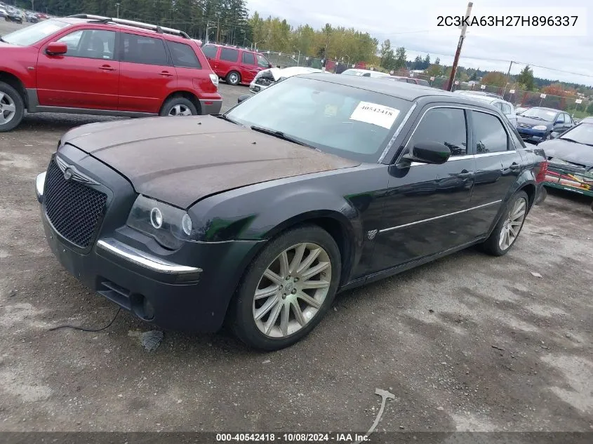 2007 Chrysler 300C VIN: 2C3KA63H27H896337 Lot: 40542418