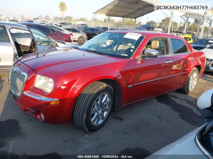 2007 Chrysler 300C VIN: 2C3KA63H77H683769 Lot: 40561008