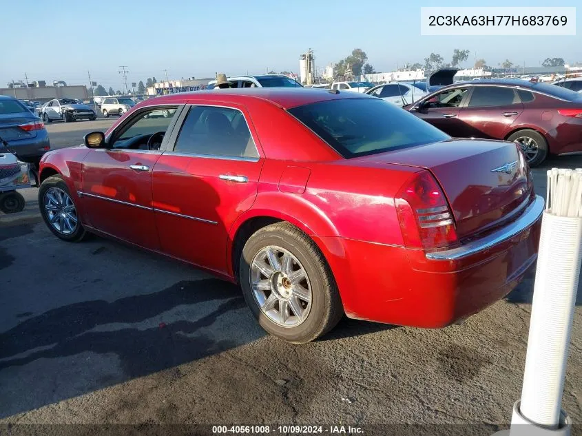 2007 Chrysler 300C VIN: 2C3KA63H77H683769 Lot: 40561008