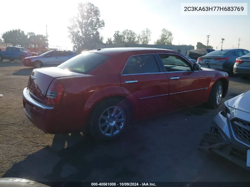 2007 Chrysler 300C VIN: 2C3KA63H77H683769 Lot: 40561008