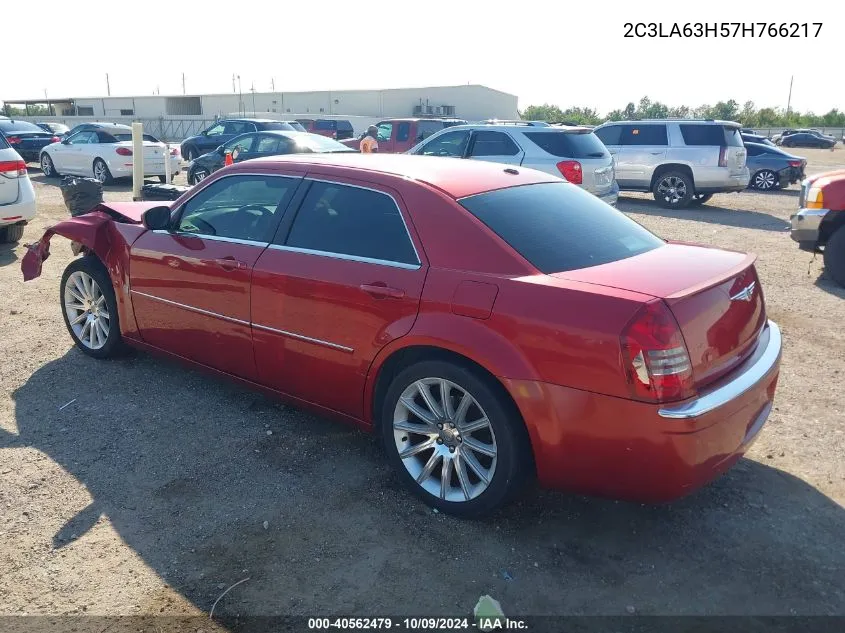 2007 Chrysler 300C VIN: 2C3LA63H57H766217 Lot: 40562479