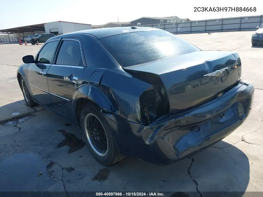 2007 Chrysler 300C VIN: 2C3KA63H97H884668 Lot: 40597866