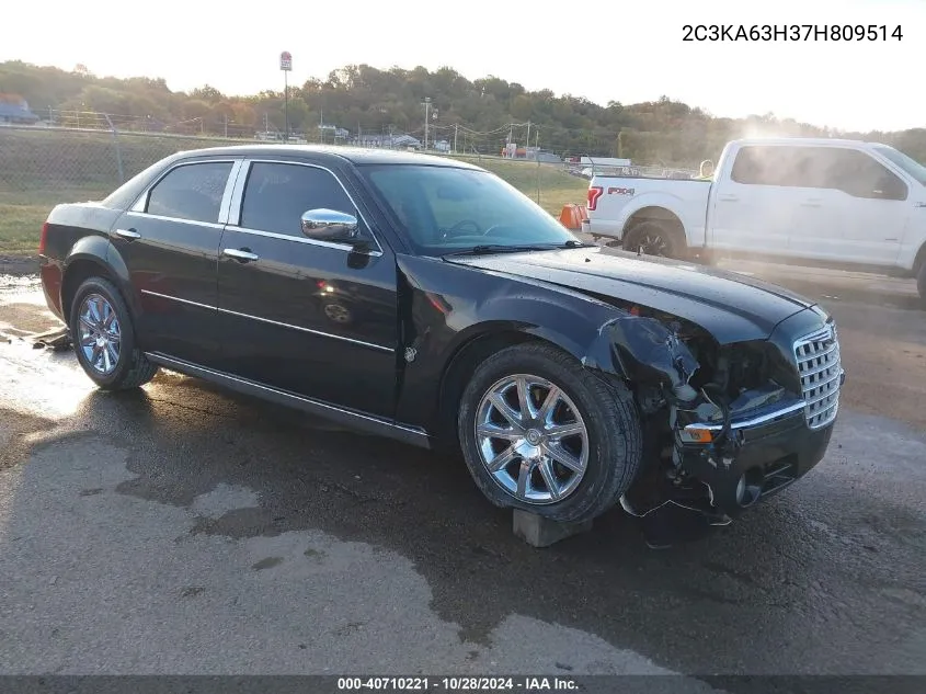 2007 Chrysler 300C VIN: 2C3KA63H37H809514 Lot: 40710221