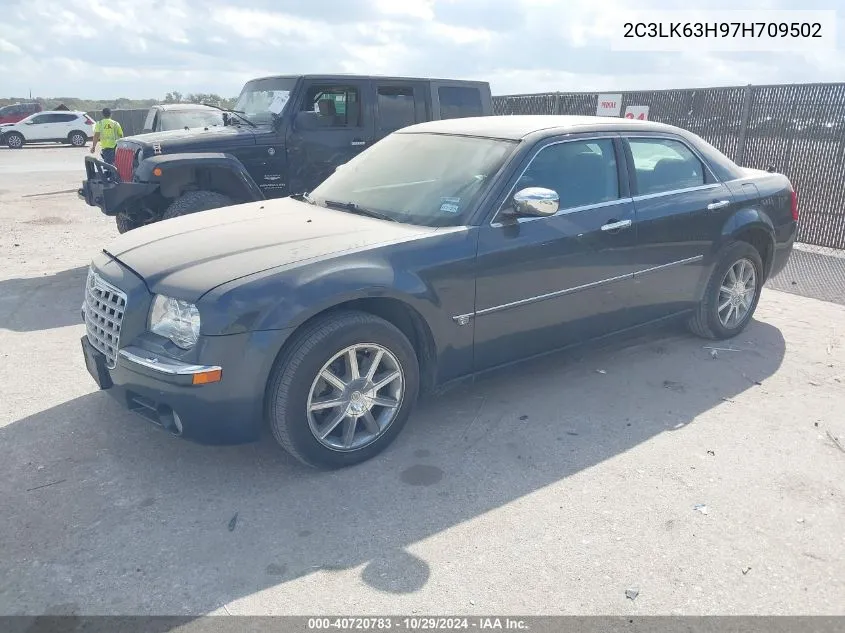 2007 Chrysler 300C VIN: 2C3LK63H97H709502 Lot: 40720783