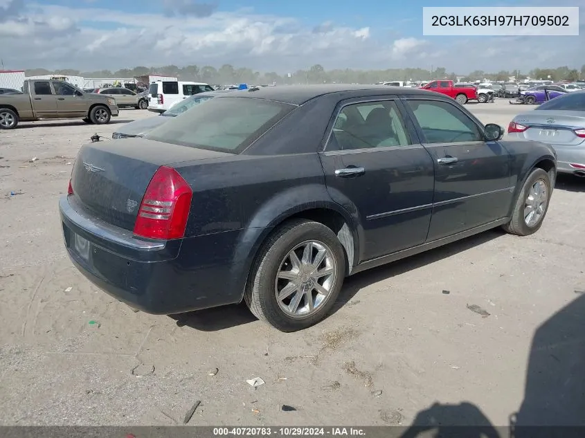 2007 Chrysler 300C VIN: 2C3LK63H97H709502 Lot: 40720783