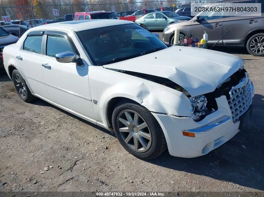 2007 Chrysler 300C VIN: 2C3KA63H97H804303 Lot: 40747932