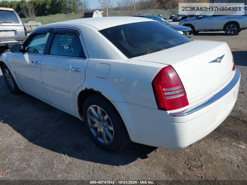 2007 Chrysler 300C VIN: 2C3KA63H97H804303 Lot: 40747932