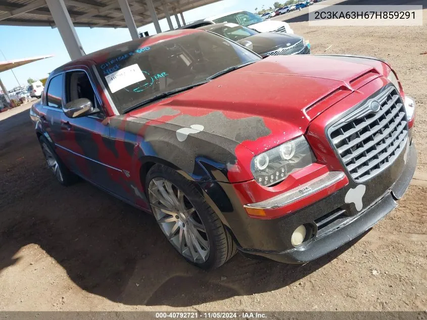 2007 Chrysler 300C VIN: 2C3KA63H67H859291 Lot: 40792721