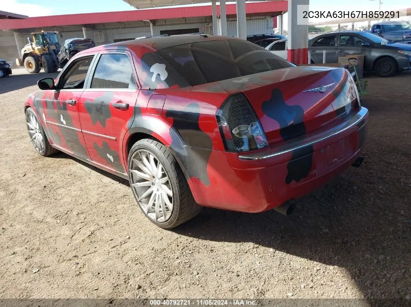 2007 Chrysler 300C VIN: 2C3KA63H67H859291 Lot: 40792721