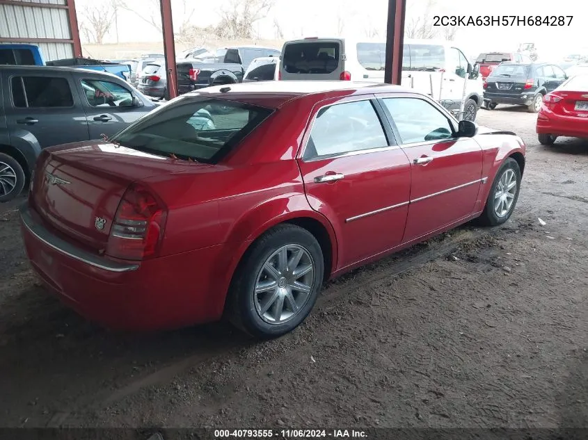 2007 Chrysler 300C VIN: 2C3KA63H57H684287 Lot: 40793555