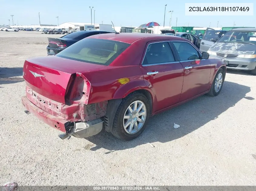 2008 Chrysler 300C Hemi VIN: 2C3LA63H18H107469 Lot: 39778943