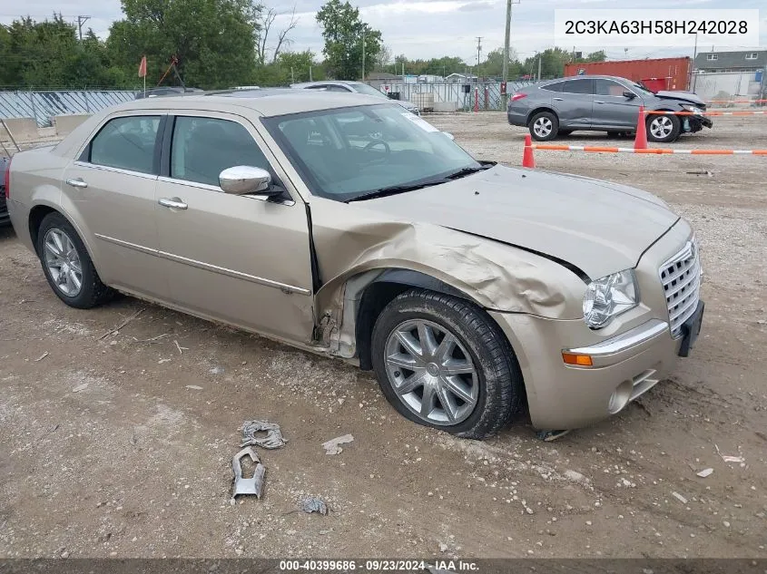 2C3KA63H58H242028 2008 Chrysler 300C