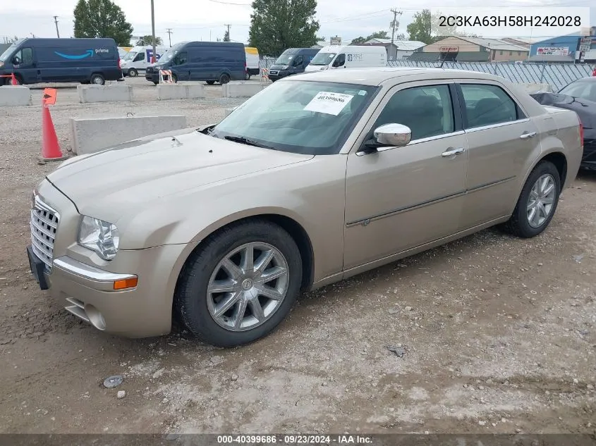 2C3KA63H58H242028 2008 Chrysler 300C