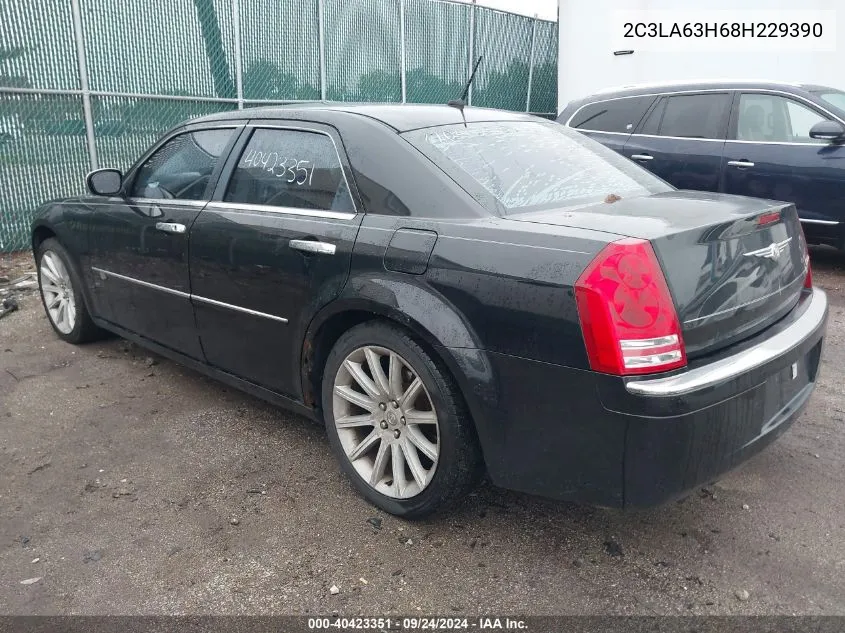 2008 Chrysler 300C VIN: 2C3LA63H68H229390 Lot: 40423351