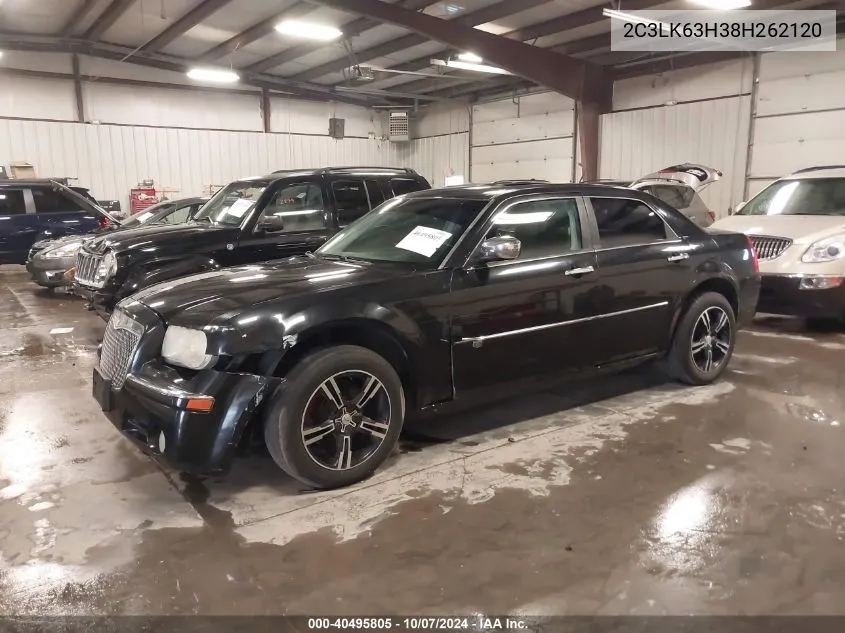 2008 Chrysler 300C VIN: 2C3LK63H38H262120 Lot: 40495805