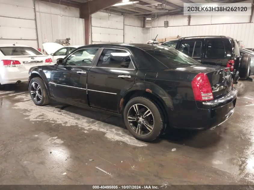 2008 Chrysler 300C VIN: 2C3LK63H38H262120 Lot: 40495805