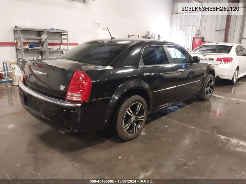 2008 Chrysler 300C VIN: 2C3LK63H38H262120 Lot: 40495805