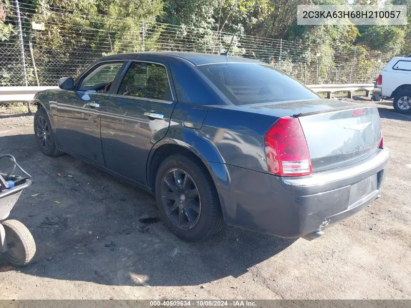 2008 Chrysler 300C VIN: 2C3KA63H68H210057 Lot: 40509634