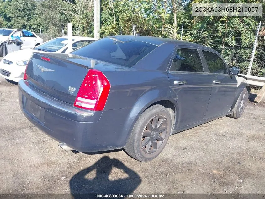 2008 Chrysler 300C VIN: 2C3KA63H68H210057 Lot: 40509634